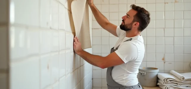 Comment poser une toile de verre sur du carrelage mural : conseils et astuces Comment poser une toile de verre sur du carrelage mural : conseils et astuces